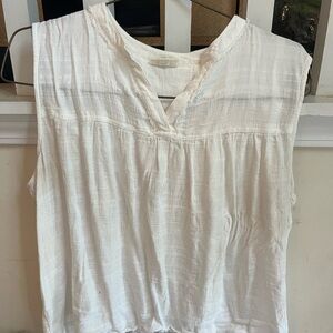 ANA size XXL white sleeveless top